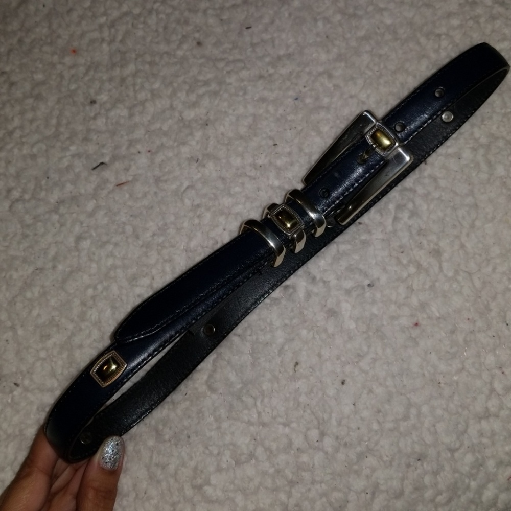 Brighton size small (28) navy belt